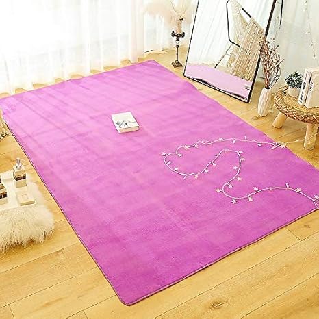 Amazon Co Jp 肥厚したコーラルベルベットプレーン畳敷物赤ちゃん安全な毛のないカーペットキッズマット滑り止め大型保育園敷物 リビング ルームパッドコーヒーテーブルブランケット クッション ヨガマット ブルー 140 0cm ホーム キッチン