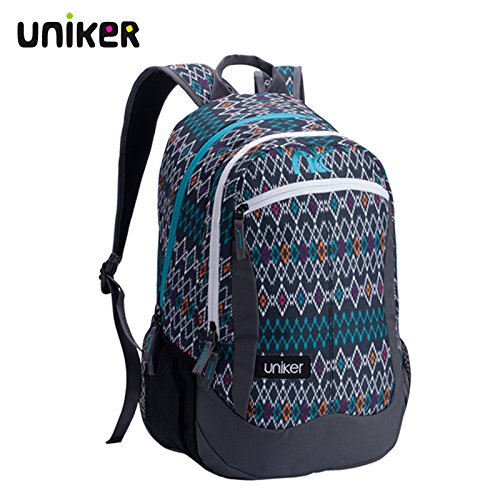 Uniker Middle School Student Fashionable Light Backpack Large Space