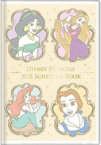 Disney Princess Collection 2018 Monthly Planner Notebook L size S2941198