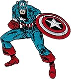 Application Marvel Comics Retro Captain America Patch