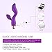 Utimi Rabbit Vibrator Rechargeable G Spot Massager 10-speed Clitoris Stimulaton with 2 Motors