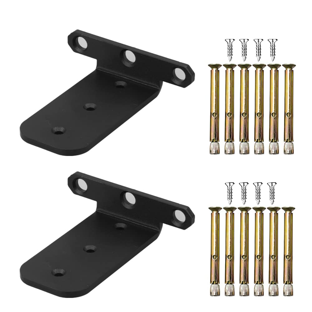 JVHLOV 2-Pack Floating Shelf Support Hidden Bar, Floating Shelf Bracket, for Wall Mounted Decoration Cabinet Furniture Shelf Support