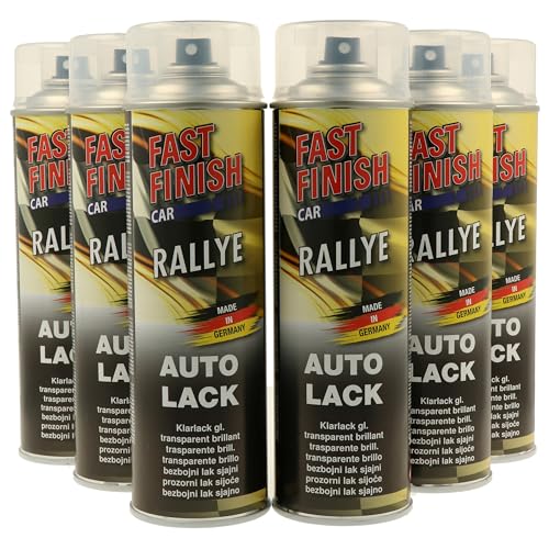 Fast Finish 430251 SET Klarlack glänzend 6 x 500 ml