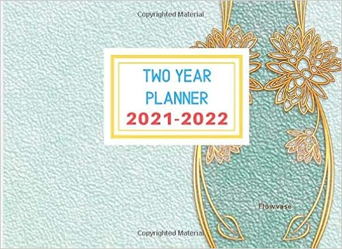 Two Year Planner 14-14 Flowvase: 14-14 Petite Monthly