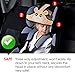 LFMTech Baby Carseat Head Support, Car Seat Head Band Strap Headrest, Stroller Car Seat Sleeping Head Support for Toddler Child Children Kids Infant
