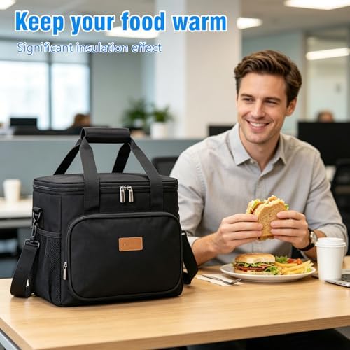 Kühltaschen, Faltbare Isolier-Thermotasche, Dunkelblau