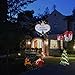Solarmart Led Christmas Light Projector - 2017 Newest Version Bright Led Landscape Spotlight with 16 Slides Dynamic Lighting Landscape Led Projector Light Show for Halloween, Party, Holiday Decoration