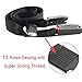 Locisne ISOFIX Belt Latch, ISOFIX Latch Connector, Car Booster Seat Strap with Strong Hooks and Durable Nylon Belt, Child Car Safety Seat Connector for Fixed Child Car Seats