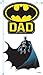 Popfunk Batman Dad by Day T Shirt for Father's Day & Stickers (Medium) Black