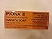 Piona II Deep Cleansing & Moisturizing Papaye Soap 6.35 oz