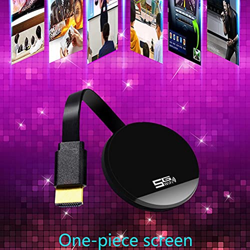 Doherty 5G WiFi-Display Dongle, Draadloze HDMI-Display Adapter, Mobiele Screen Mirroring Ontvanger van Telefoon naar… - Afbeelding 5
