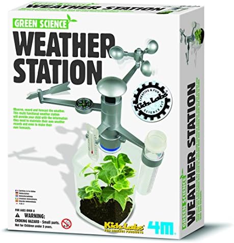 Green Science - Weather Station - Boys Girls Children Kids - Scientific Kit - Popular Birthday Gift Present Fun Games…