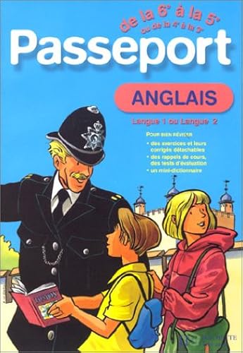 Download Passeport : Anglais LV1, de la 6e à la 5e - 11-12 ans ou Anglais LV2, de la 4e à la 3e - 13-14 ans (+ corrigé) PDF