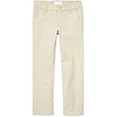 The Children's Place Girl's Bootcut Chino Pants, Bisquit, 4