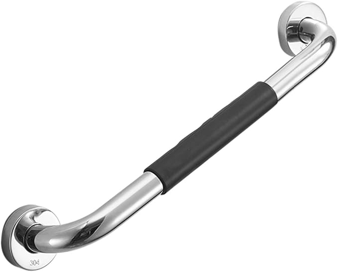 Bathroom Grab Bar Stainless Steel Nonslip Rubber Safety Rail Toilet