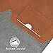 valkit for MacBook Pro 13 Sleeve, Slim MacBook Pro 13 inch Case, Top Best 13 inch Laptop Ultrabook Carrying Sleeve Case Cover Bag for Ultrabook MacBook Pro 13 inch (A1278), Brown Color