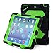 iPad Mini 4 Case ,Aceguarder New Design iPad Mini 4 Case Rainproof Dirtproof Shockproof Cover Case With Stand Super Protection for iPad Mini 4 (Black-Green)