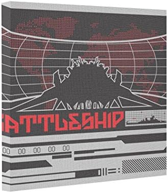 Gallery Wrapped Canvas Battleship Naval 7 Canvas Wall Classic Naval