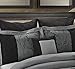 8 Piece Weistera Jacquard Tree Branches Comforter Sets Queen Dark Grey