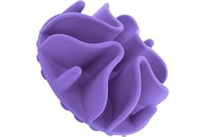 Jaoul Slow Feeder Dog Bowls Insert, Puzzle Slow Feeder with 51 Octopus Suction Cups for Medium Large Size Dog Bowls Over 6.5" Wide (Purple)