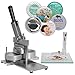 Neil Enterprises Inc. Button Maker - 3 Inch Metal Buttons, 100 Pieces, Silver