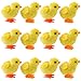Liberty Imports 12 Pack Wind-Up Chicks - Fluffy Jumping Chicken Ducklings Bulk Wind Up Novelty Easter Party Favors Kids Toys