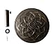 C-Hopetree Outdoor Patio Market Umbrella Base Stand - 42 lb - Round - Bronze
