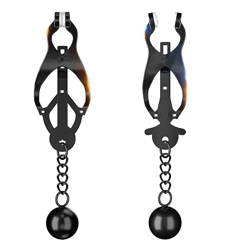 Letitfun Metal Nipple Clamps with Weights Ball & Silicone Cushion for  Women, Body Restraints BDSM Nipple Clitoris Labia Stimulation Portable  Bondage Female Sexual Pleasure Sex Toy for Couples in Kenya | Whizz