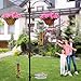 Sorbus Bird Feeder – Classic Tube Hanging Feeders for Finches Bird Seed and More, Weatherproof, Premium Hard Plastic with Metal Hanger, Great for Attracting Birds Outdoors, Backyard, Garden (2 Pack)