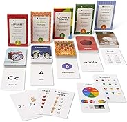 Think Tank Scholar Preschool Flash Cards Learning Bundle - Alphabet, Numbers & Counting, Colors & Shap
