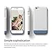 elago iPhone 6 Plus Case, [Glide][White/Royal Blue] - [Mix and Match][Premium Armor][True Fit] - for iPhone 6 Plus Only