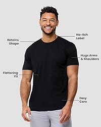 INTO THE AM Premium Men's Fitted Crew Neck Plain