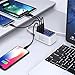 3.2A Multi Port LED Display 3Port USB Charger Hub with Type C Charging Adapter for Mobile Phone,Ipad and More USB Device