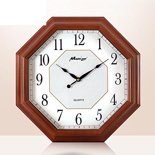 Maple Leaf Chinese Silent Wall Clock/Creative Quartz Clock/Living Room Clocks And The American Clock-A 16inch