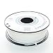 3D Solutech Real White 1.75mm Flexible 3D Printer Filament 2.2 LBS (1.0KG)