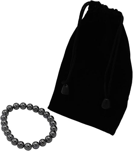 Amazon Ayse198 パワーストーン ブレスレット 高純度 テラヘルツ鉱石 浄化 美容 健康グッズ 熱伝導 丸玉 8ｍｍ ブレスレット 通販