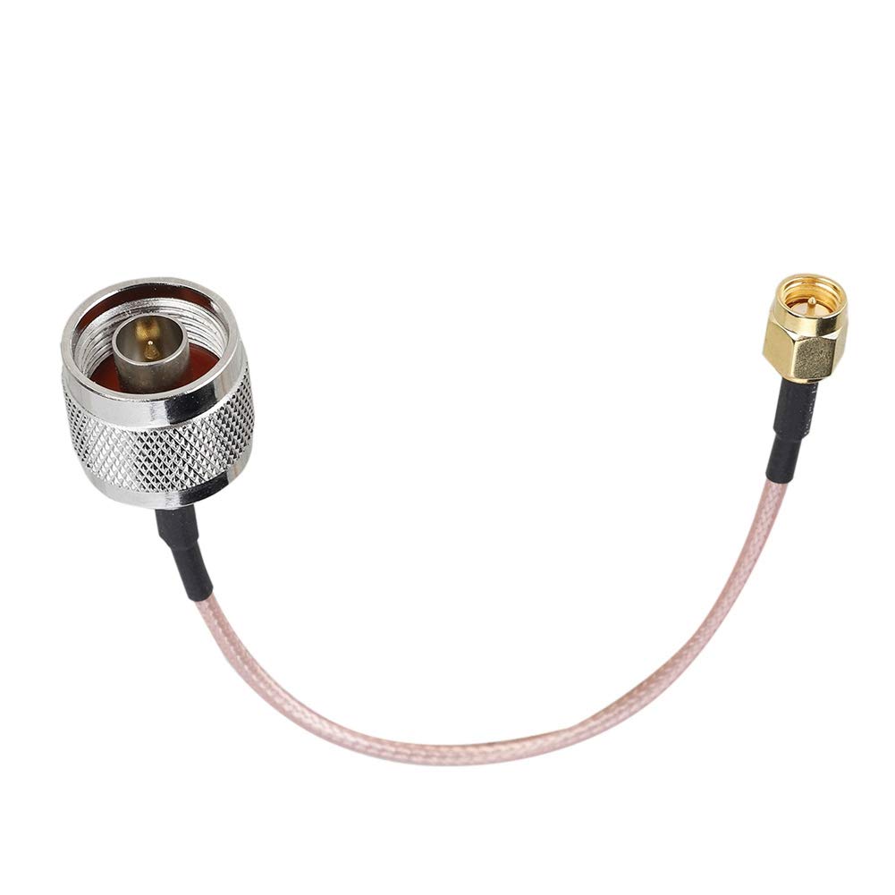 SMA Connection Cable, 1pcs 15cm RG316 Military, Male to N-Type Male SMA Connection Cable for RF Applications, Antennas, Wireless LAN Devices, Coaxial Cables