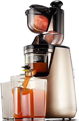 hanyou PU-X5 Big Mouth Whole Slow Juicer Screw Extrusion Masticating Juice Extractor