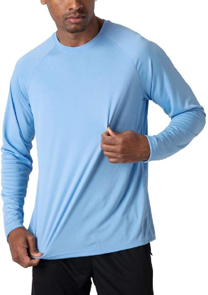 Herren UV-Schutz Shirt UPF 50+ - Langarm Rashguard Für Sport & Outdoor