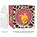 Big Dot of Happiness Giraffe Girl - Baby Shower or Birthday Party Centerpiece & Table Decoration Kit