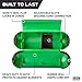 Outdoor Extension Cord Cover 3 Pack - Green Weather Resistant Plug Connector Safety Seal for Outside
