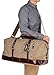 IBLUE Oversized Pu Leather Trim Travel Tote Duffel For Men,Weekend Shoulder Bag Weekender Overnight Carryon Handbag Durable Water-proof Bag,#B003(Pu Leather Navy Color)