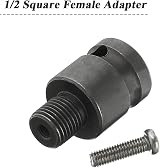 Mesee 1.5-13mm Drill Chuck 1/2-20UNF Mount with 1/2 Inch Square Adapter Keyed view 5