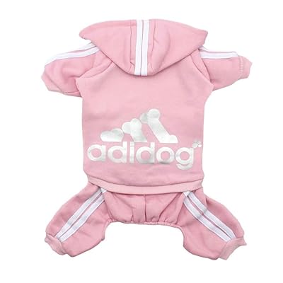 Colorful Adidog Hoodie for X-Small Pink Dogs 100% Kuwait Ubuy