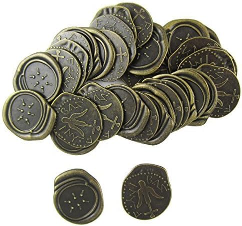 200pcs of Ancient Widow's Mite Coin,widows Mites Coins Roman Reproduction Antique Bronze Coins by Glary