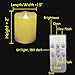 【Timer,12 Pcs Batteries Included】6 Pcs Candles LED Votive Tea Lights Candles Battery Operated Flickering Flameless Candles 2'' Dimmable Light with Remote for Wedding Decorations Birthday Parties