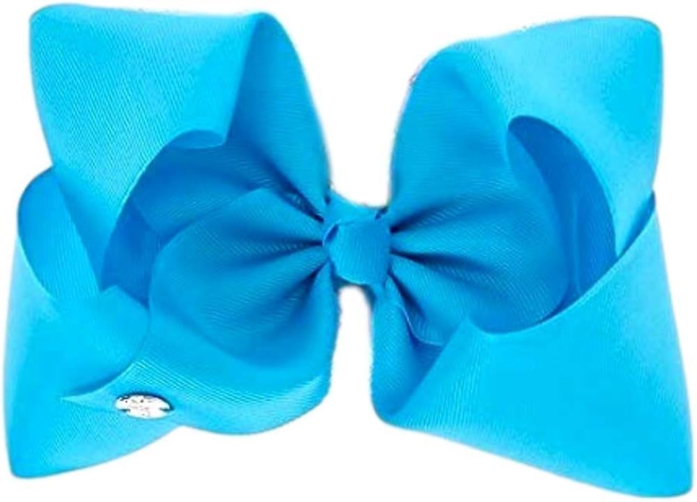 Claire S Girl S Jojo Siwa Large Bright Blue Hair Bow Jojo Siwa Amazon Co Uk Clothing