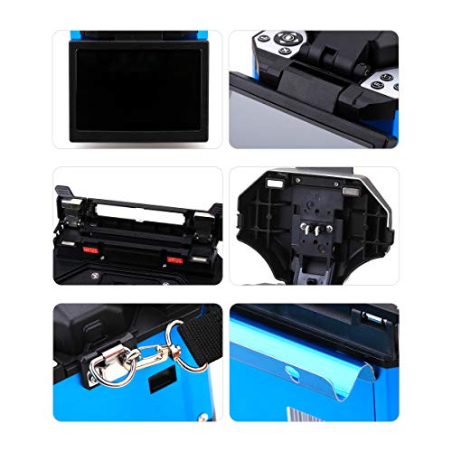 FTTH Tools Kit FS-60E Fiber Optic Fusion Splicing With Optical Fiber Cleaver Include Accessories Welding Fusion Splicer Fiber Optic Machine - Thumbnail 4