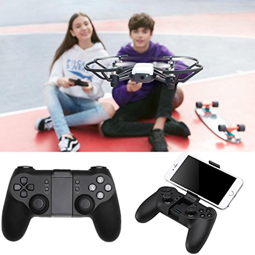 Game Sir T1d Remote Controller Joystick for DJI Tello Drone ios7.0+ Android 4.0+, RC Drone Accessories (Black)