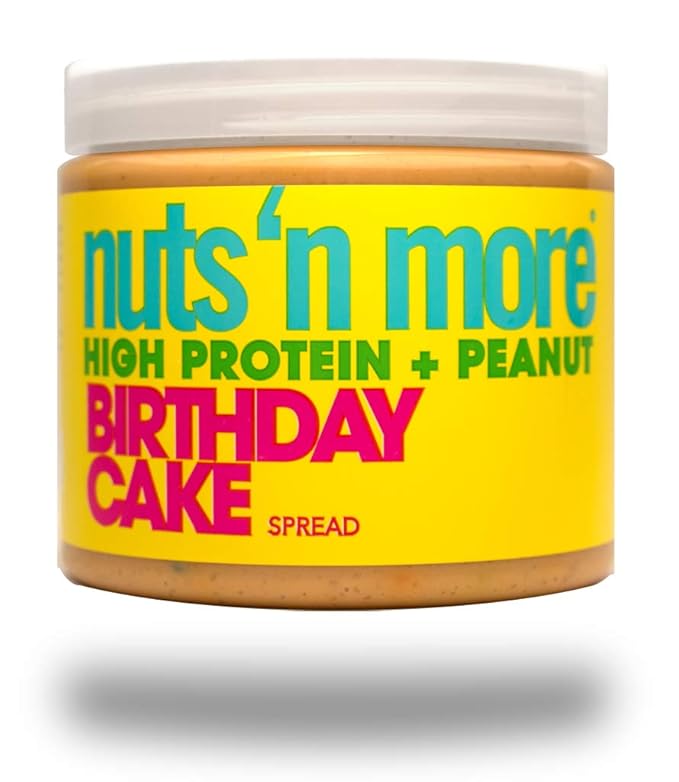 Nuts'n More Peanut Butter Birthday Cake, 454 g Amazon.co.uk Health